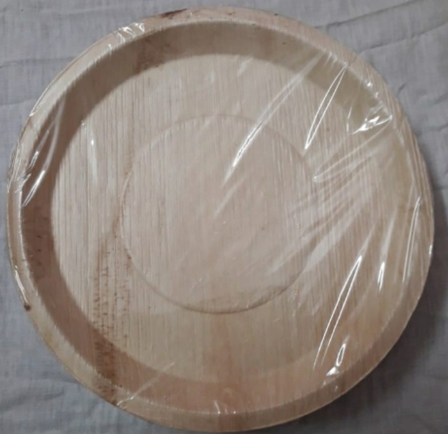 Areca Leaf Plates — 6 inch Round Plate / 25 Pcs